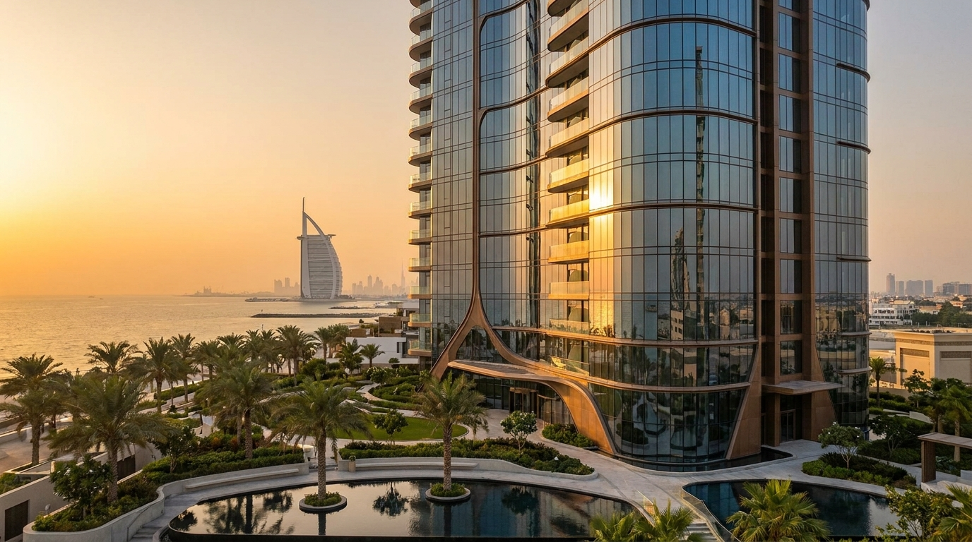 Tour résidentielle ultra-luxe à Jumeirah, Dubai