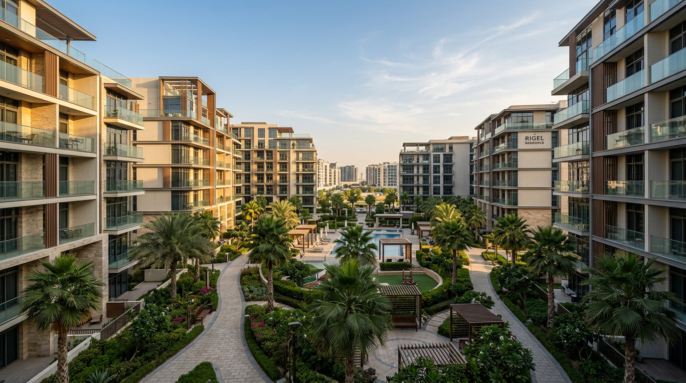 Communauté résidentielle moderne à Jumeirah Village Circle, Dubai