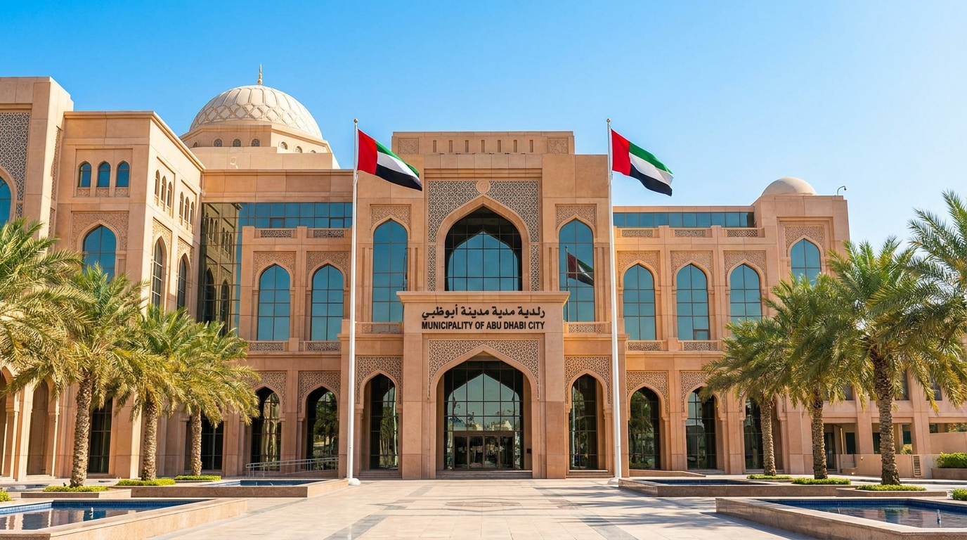 Bâtiment municipal officiel à Abu Dhabi