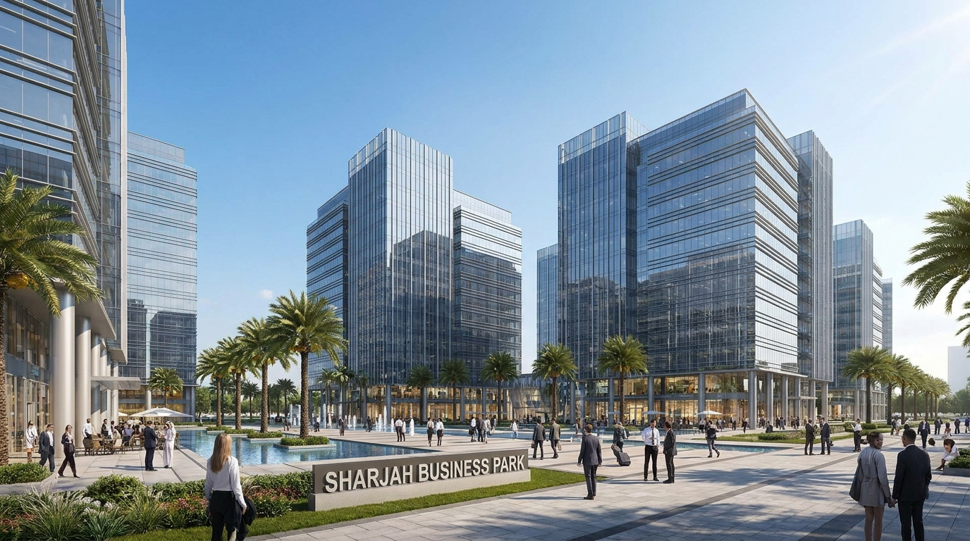 Immeubles de bureaux Grade A du Central Business District Arada à Sharjah
