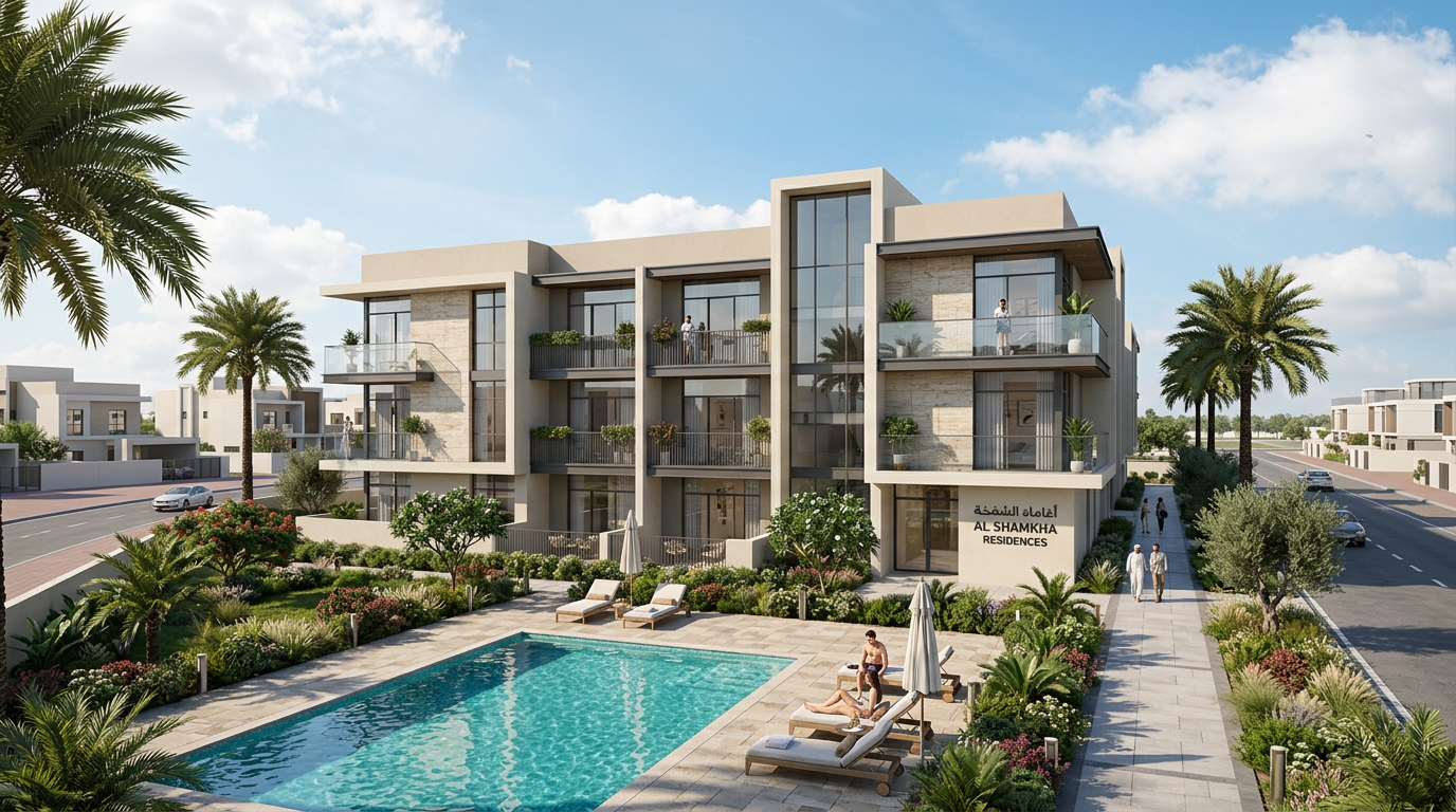 Immeuble résidentiel ICONA Residence à Al Shamkha Abu Dhabi