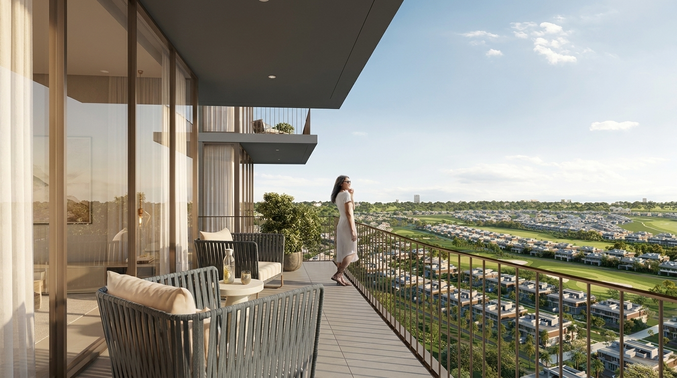 Résidence Greencrest by Emaar en bordure du golf de Dubai Hills Estate