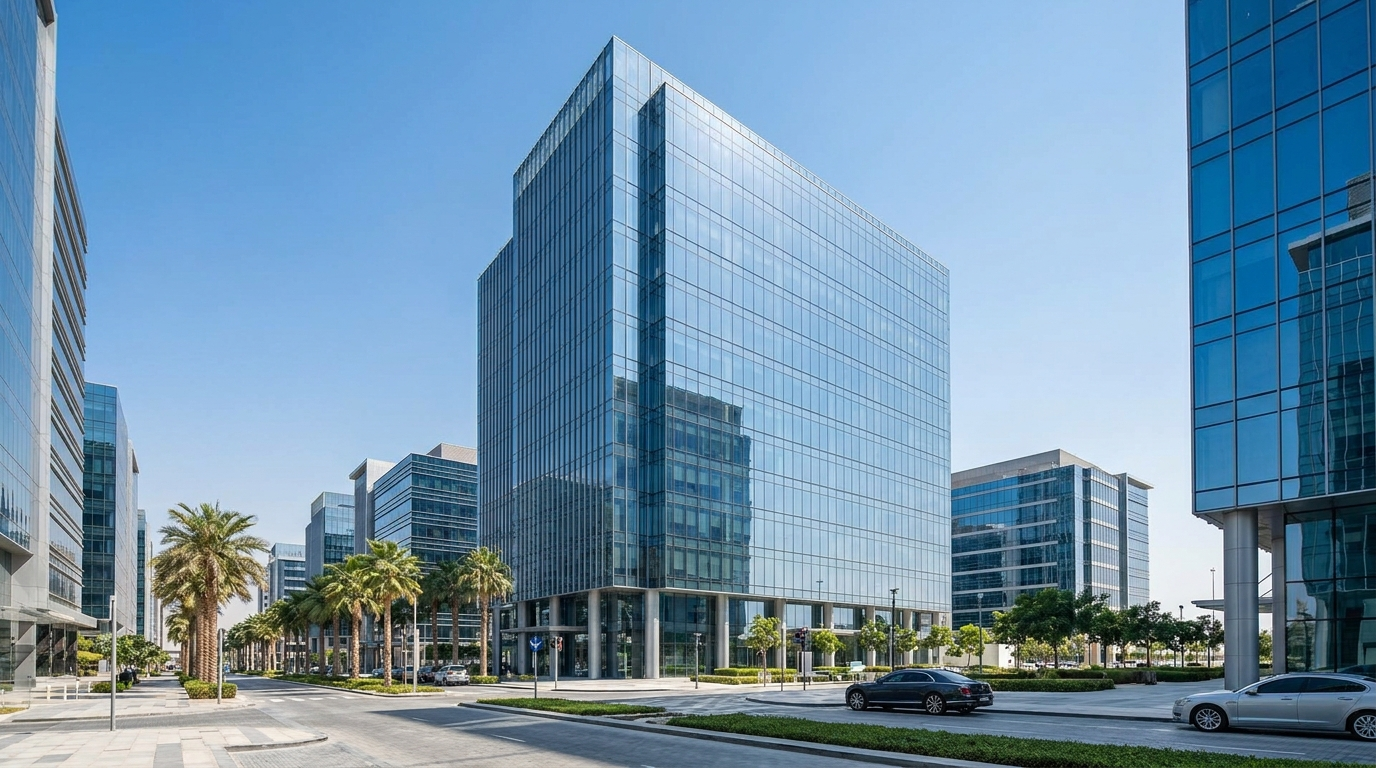 Tour de bureaux Grade A moderne à Dubai