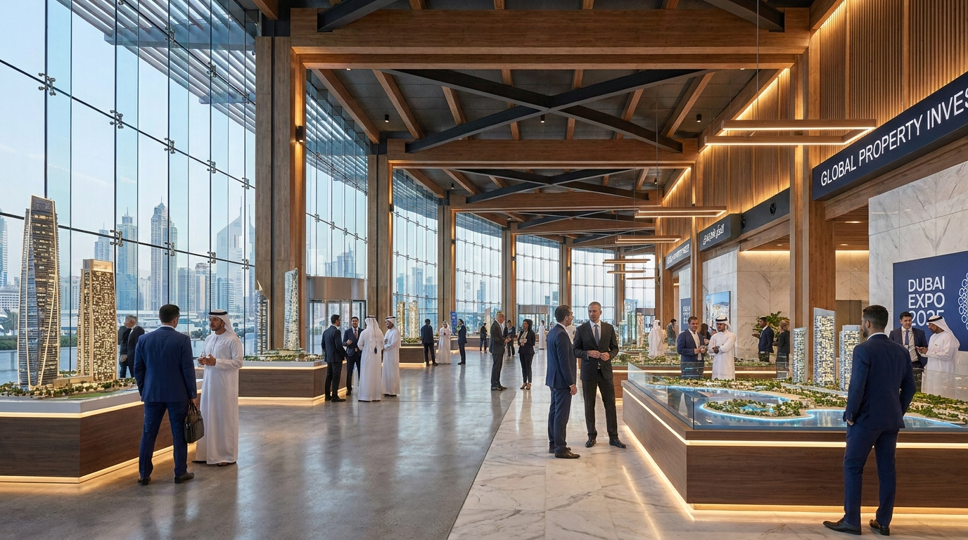 Salon professionnel de l'immobilier au Dubai World Trade Centre